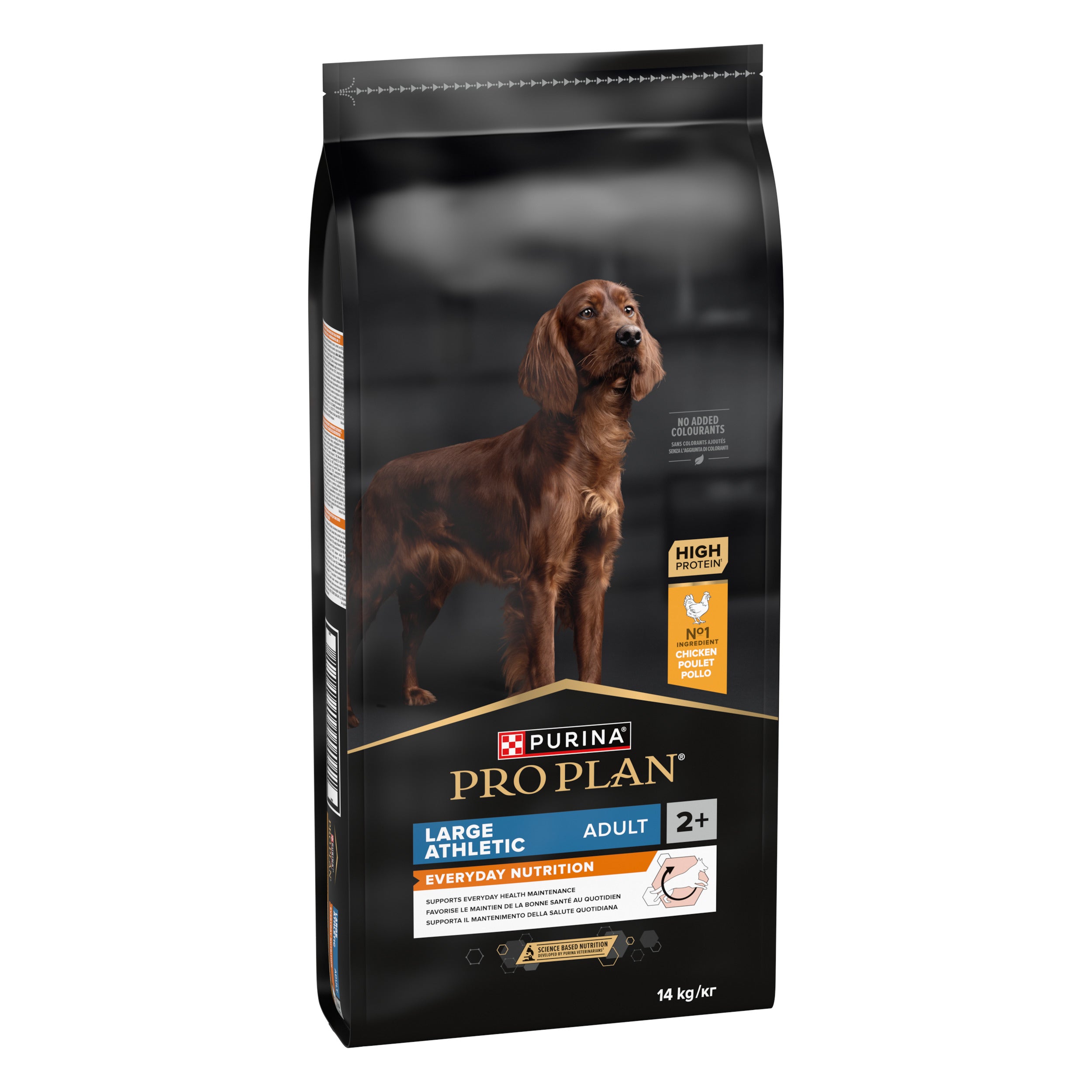 PRO PLAN® Everyday Nutrition cu Pui, Talie Mare Atletică 14kg