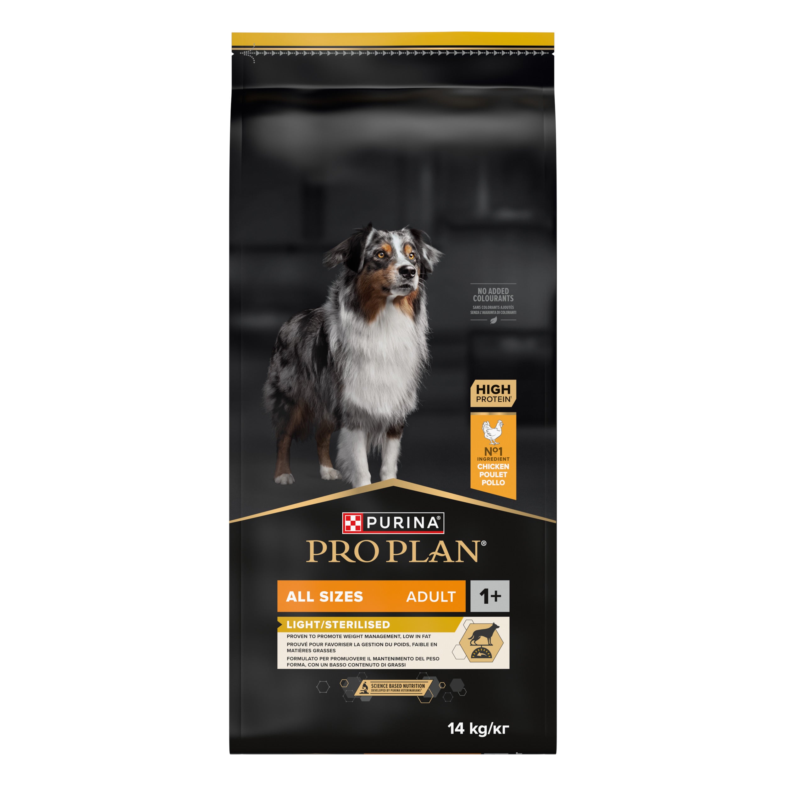 PRO PLAN® Light / Sterilised cu Pui
