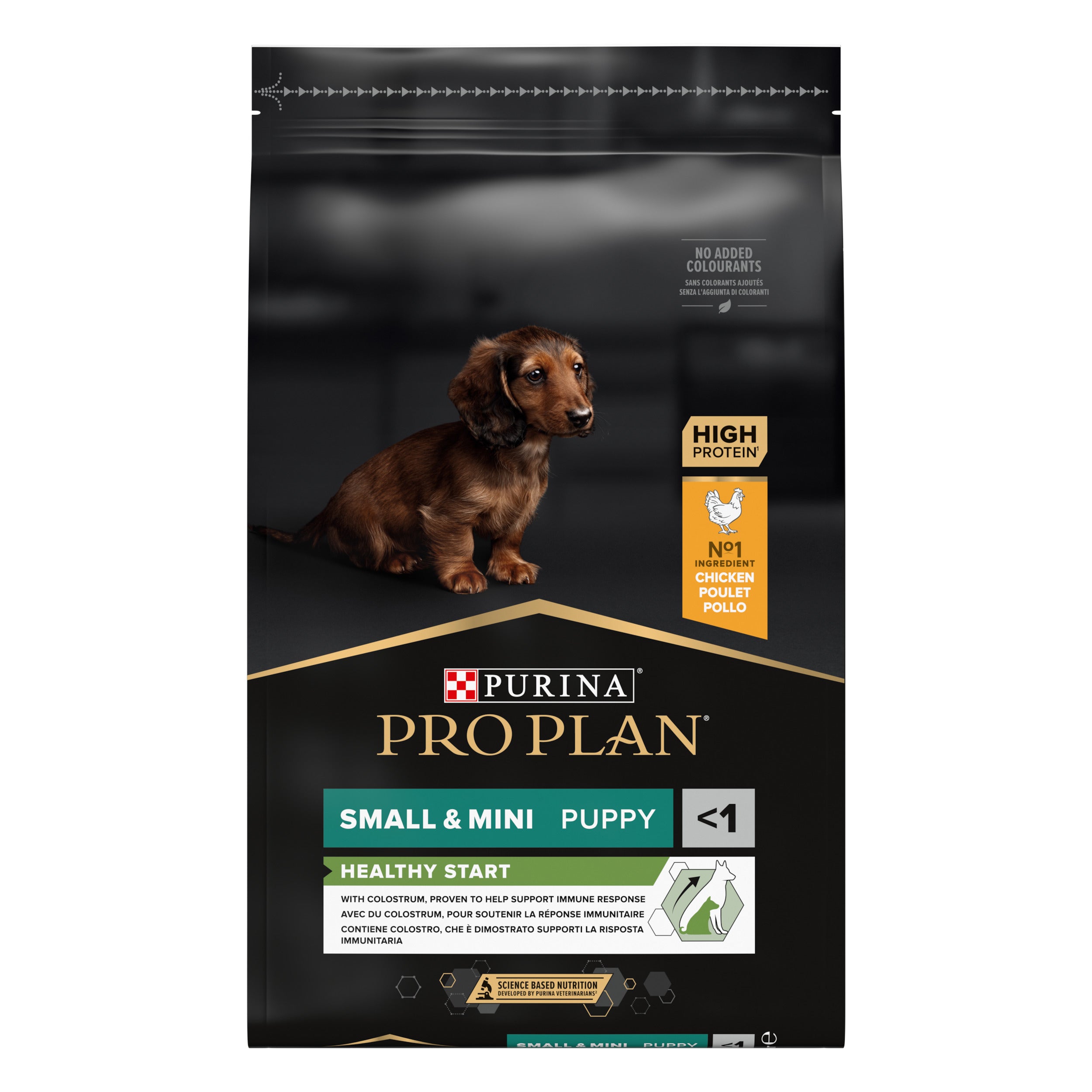 PRO PLAN® Healthy Start Puppy cu Pui, Talie Mică și Foarte Mică
