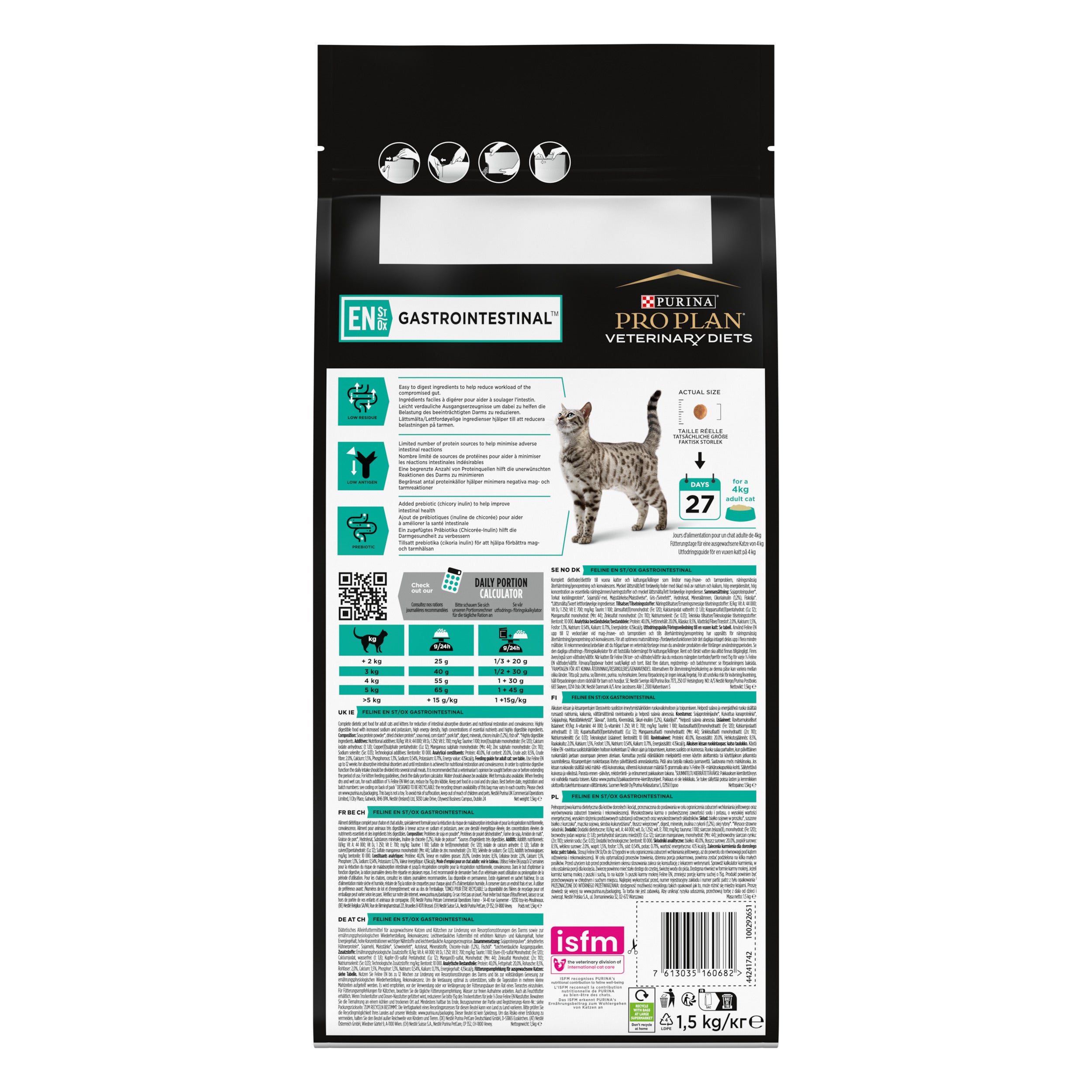 Pro Plan Veterinary Diets EN Gastrointestinal 1,5kg
