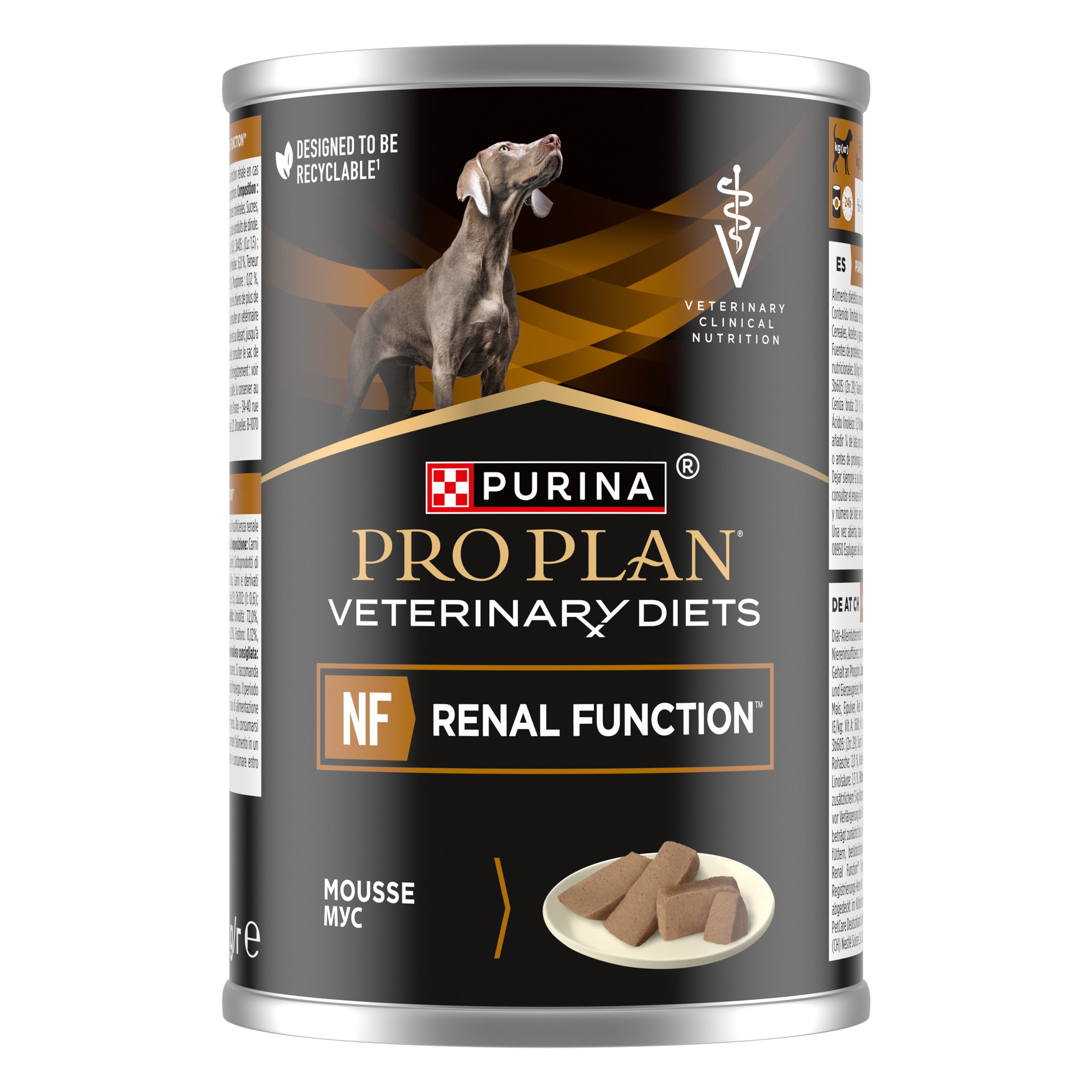 PRO PLAN NF Renal Function Mousse Dietă veterinară 400g
