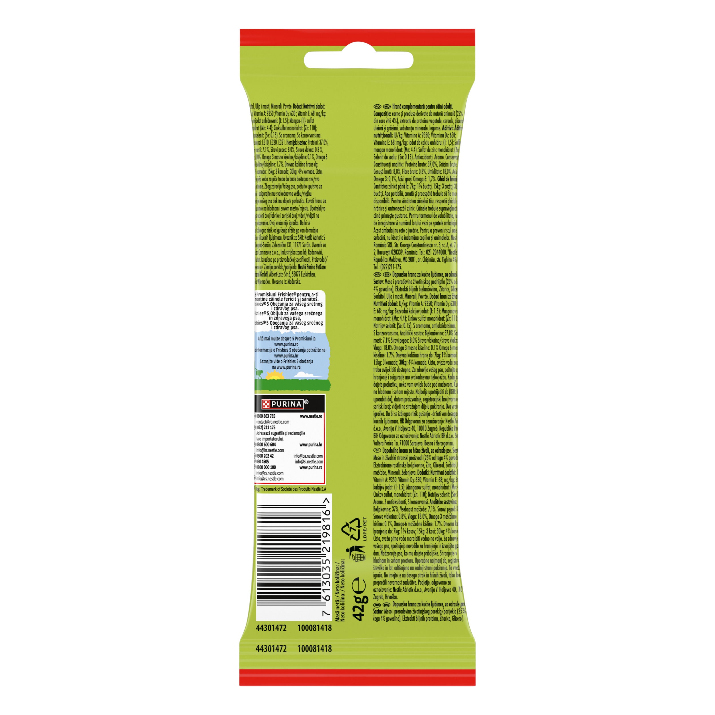 Friskies Picnic Vită – Recompense pentru câini (42 g)