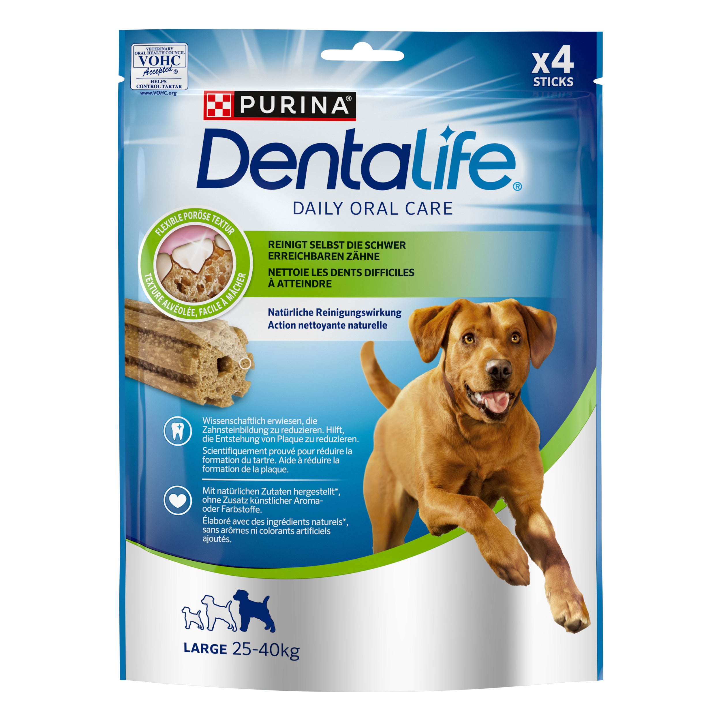 Purina Dentalife Large – Recompense pentru câini de talie mare (142g)