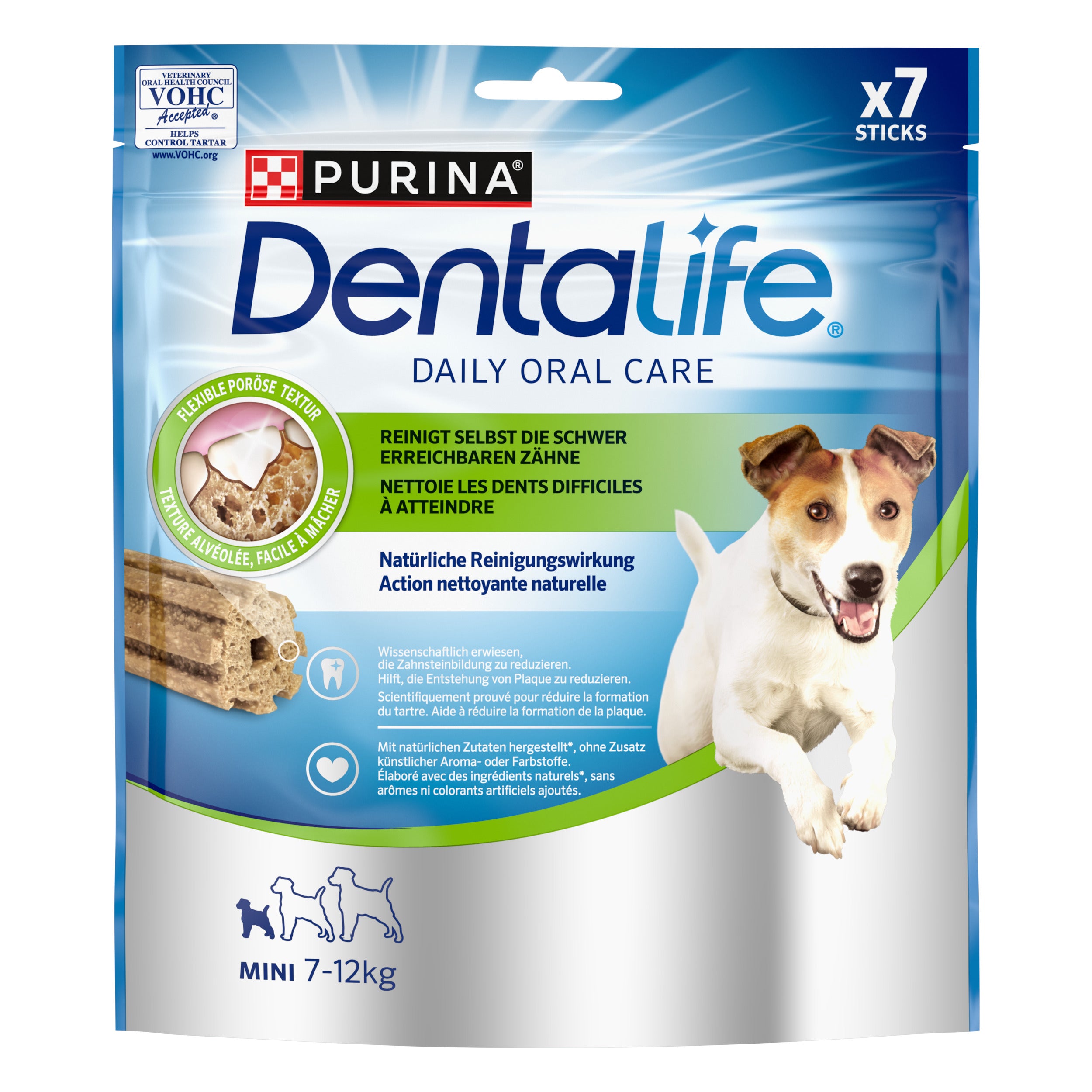 Purina Dentalife Small – Recompense pentru câini de talie mică (115g)