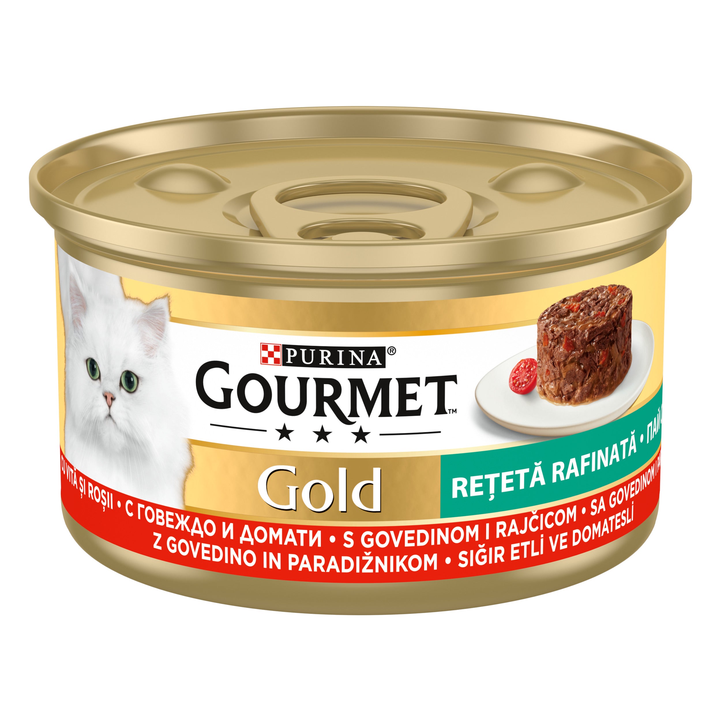 GOURMET® GOLD Savoury Cake – Vită & Roșii (85g)