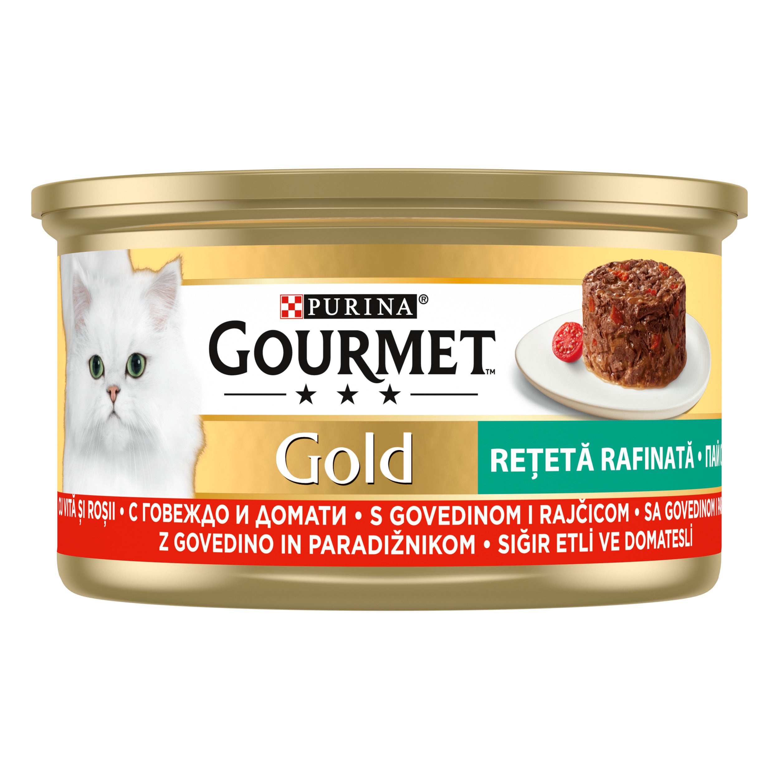 GOURMET® GOLD Savoury Cake – Vită & Roșii (85g)