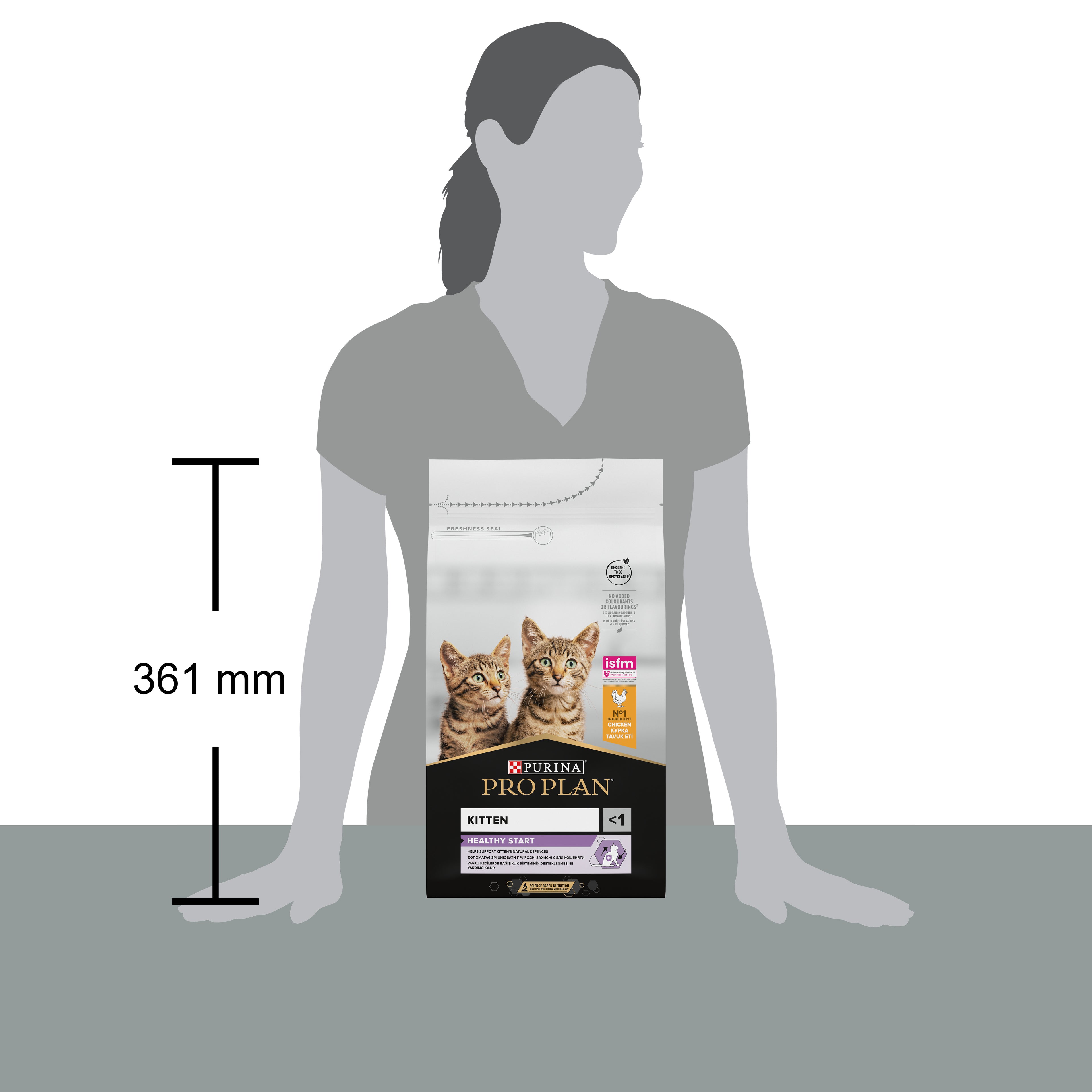 PRO PLAN® Kitten Healthy Start cu Pui