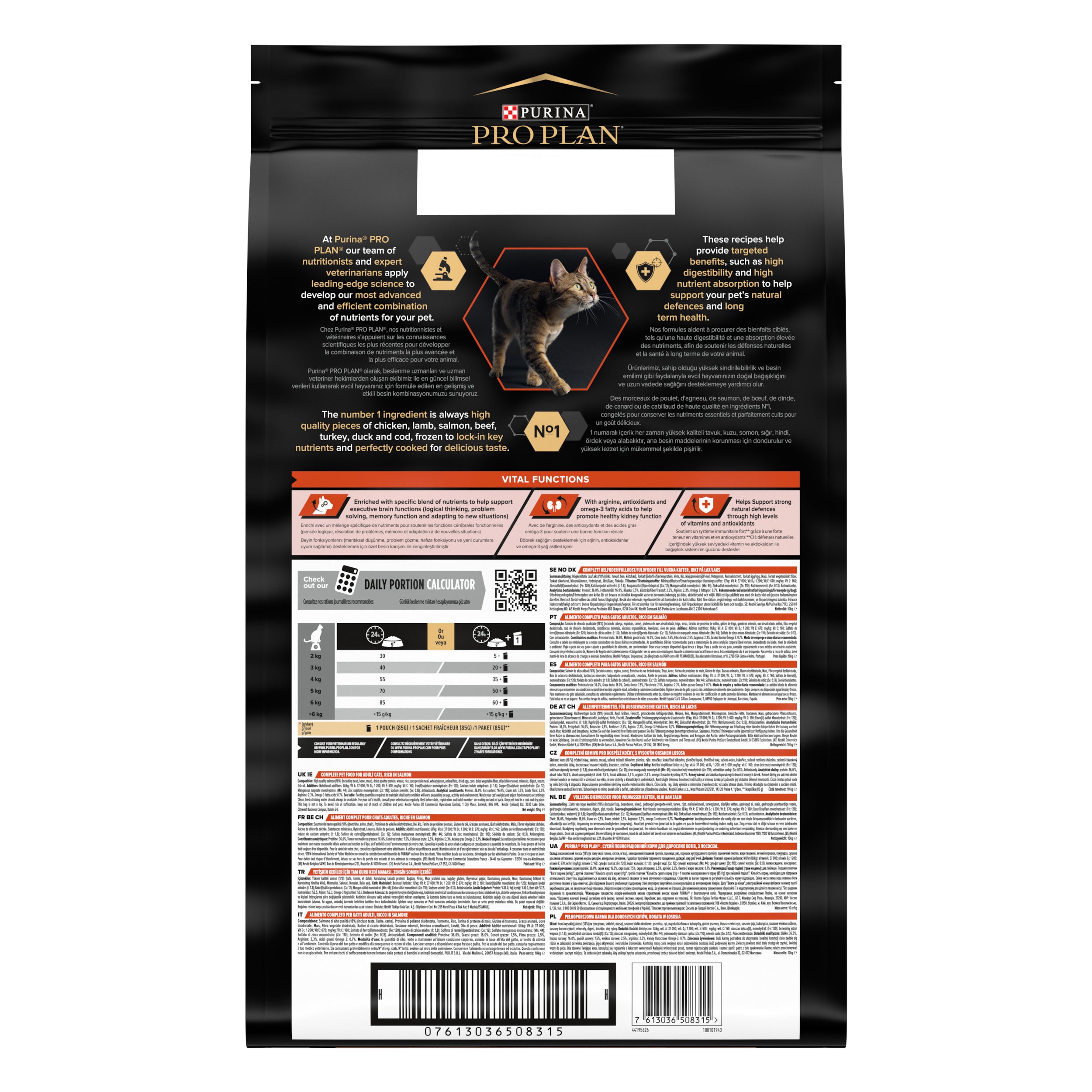 PRO PLAN® Vital Functions cu Somon