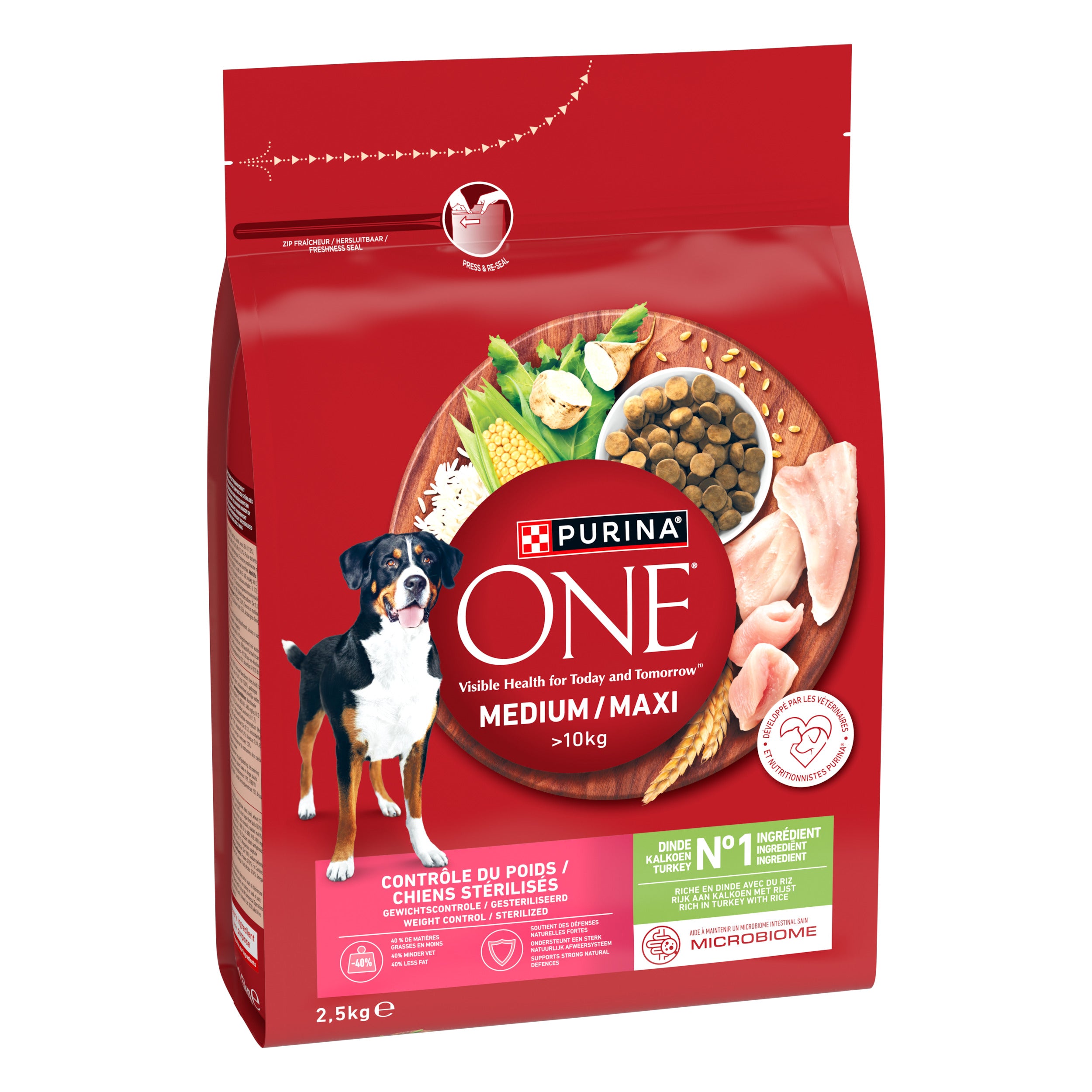 PURINA ONE® Weight Control – Curcan & Orez, 2.5kg
