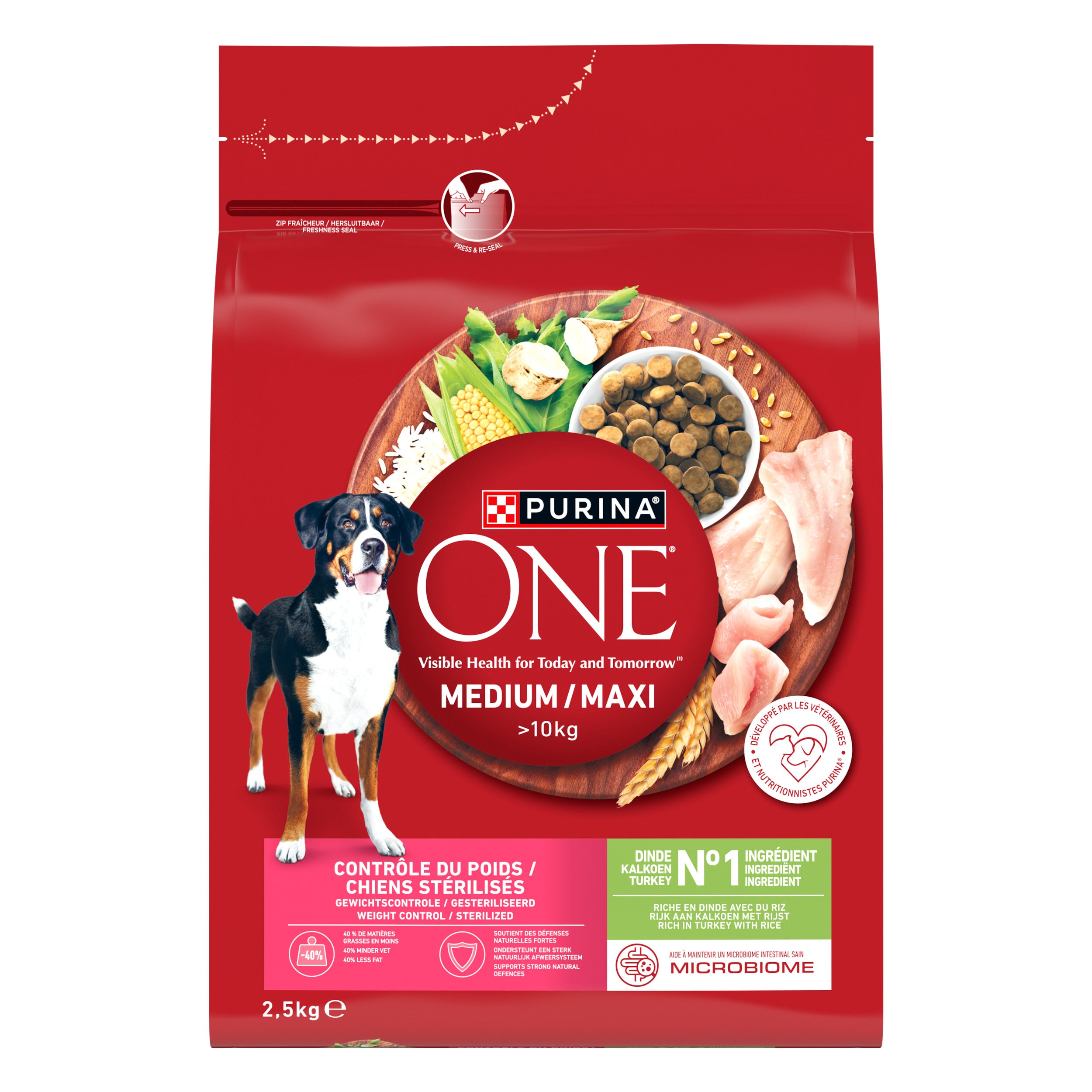 PURINA ONE® Weight Control – Curcan & Orez, 2.5kg