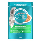 PURINA ONE® INDOOR cu Ton & Fasole Verde – 85g