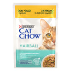 Purina Cat Chow Hairball Control cu Pui & Fasole Verde 85g