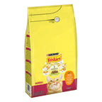 Friskies Hairball cu Pui și Legume – Hrană uscată pentru pisici adulte (1.5 kg)