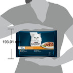 Gourmet Perle – Mini Fileuri cu Curcan, Rață, Miel & Ton în sos (4x85g)