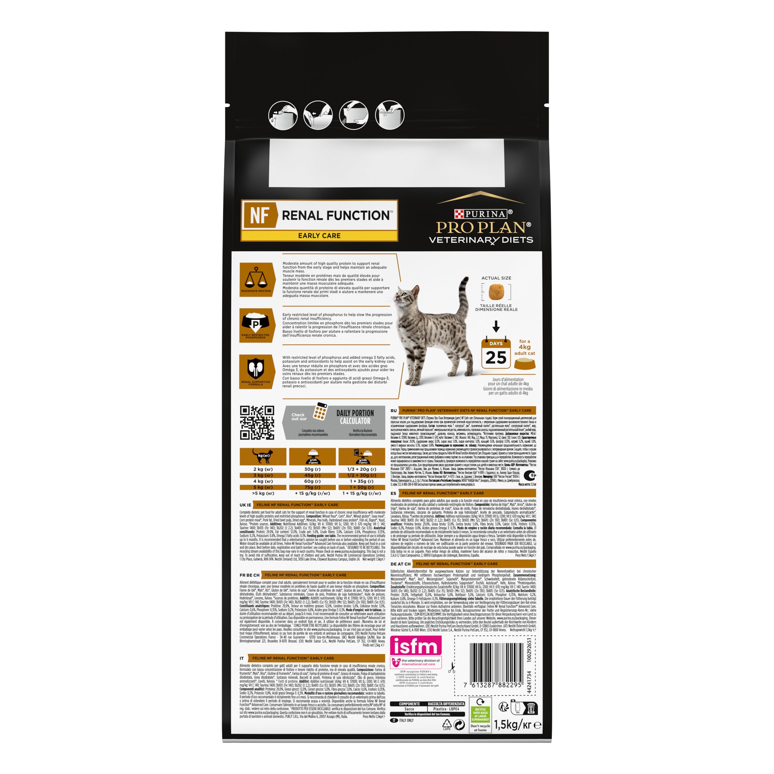 Pro Plan Veterinary Diets NF Renal Function Early Care 1,5kg