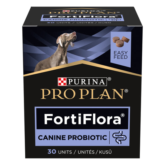 Pro Plan FortiFlora pentru câini Supliment probiotic 30x1g