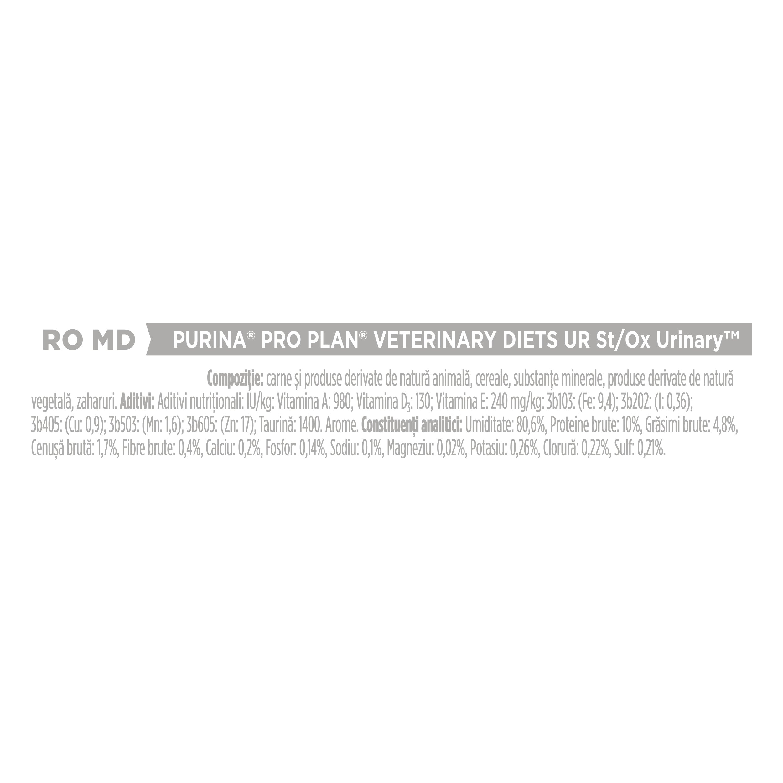 Pro Plan Veterinary Diets UR Urinary Mousse 195g