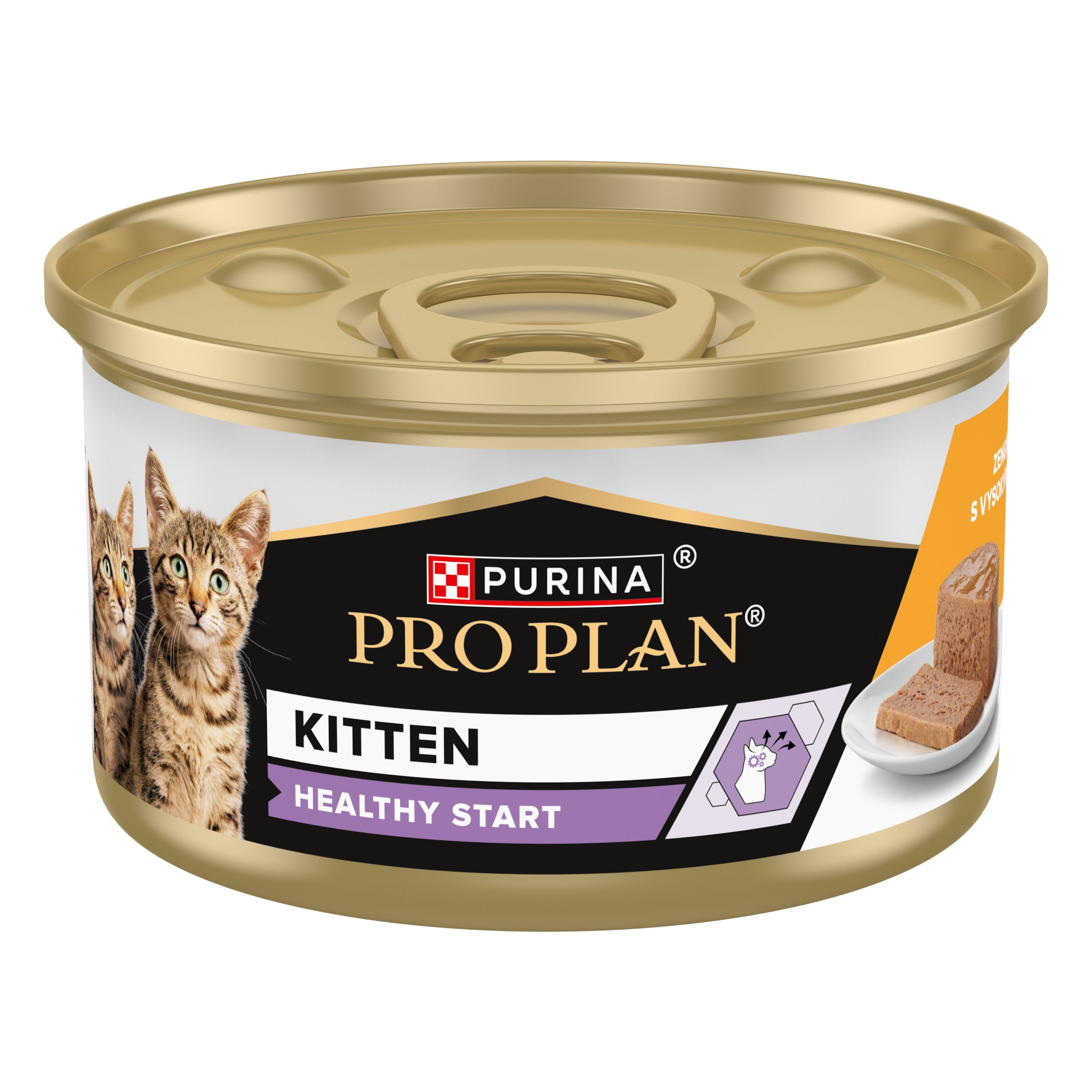PRO PLAN® HEALTHY START Kitten – Pate cu Pui, 85g