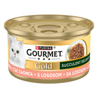 GOURMET® GOLD Delicii Suculente cu Somon (85g)