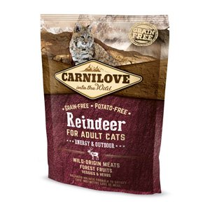 Carnilove Reindeer Cats Energy & Outdoor