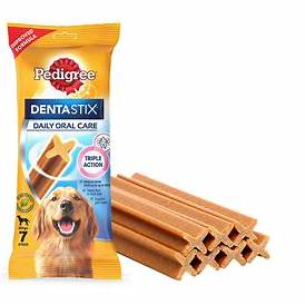 Pedigree DentaStix Talie Mare – 7 Batoane pentru Câini Mari, 270 g