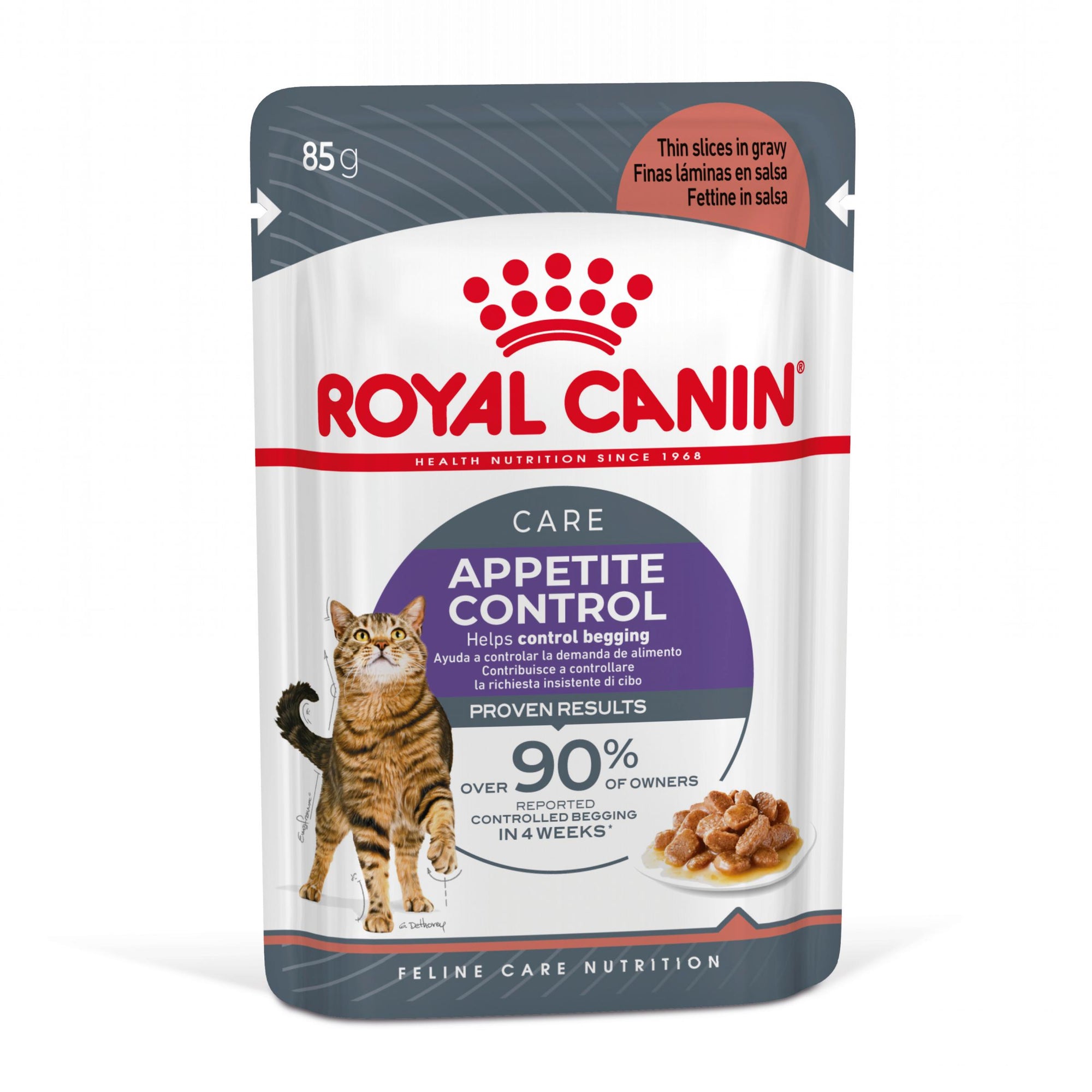 Royal Canin Appetite Control Care, hrana umeda pisici, adult sterilizat, reglarea apetitului, (in sos), 85g
