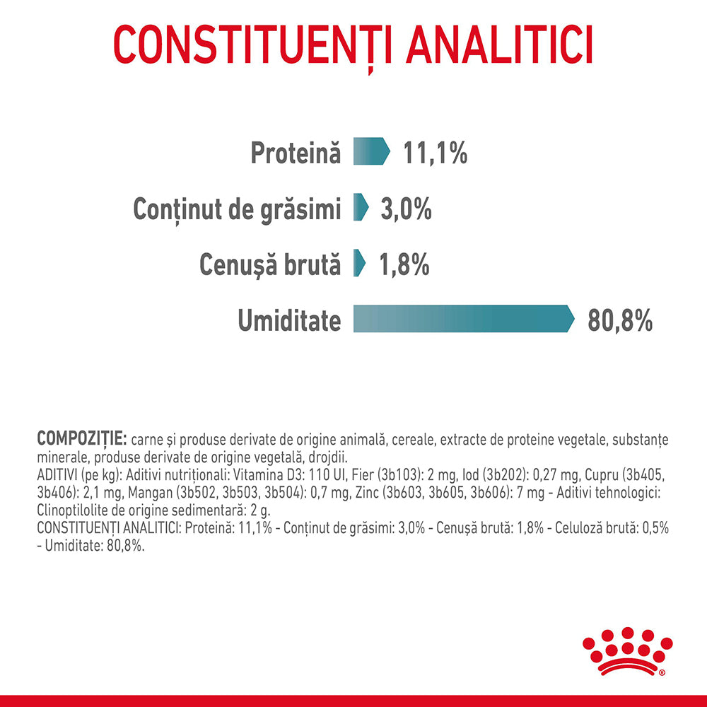 Royal Canin Hairball Care Adult hrana umeda pisica, limitarea ghemurilor de blana (in aspic), 85 g