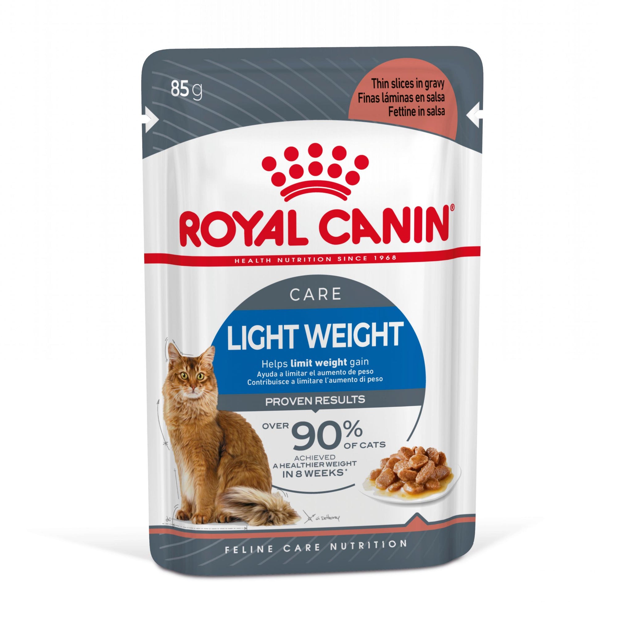 Royal Canin Light Weight Care Adult hrana umeda pisica, limitarea cresterii in greutate (in sos), 85 g