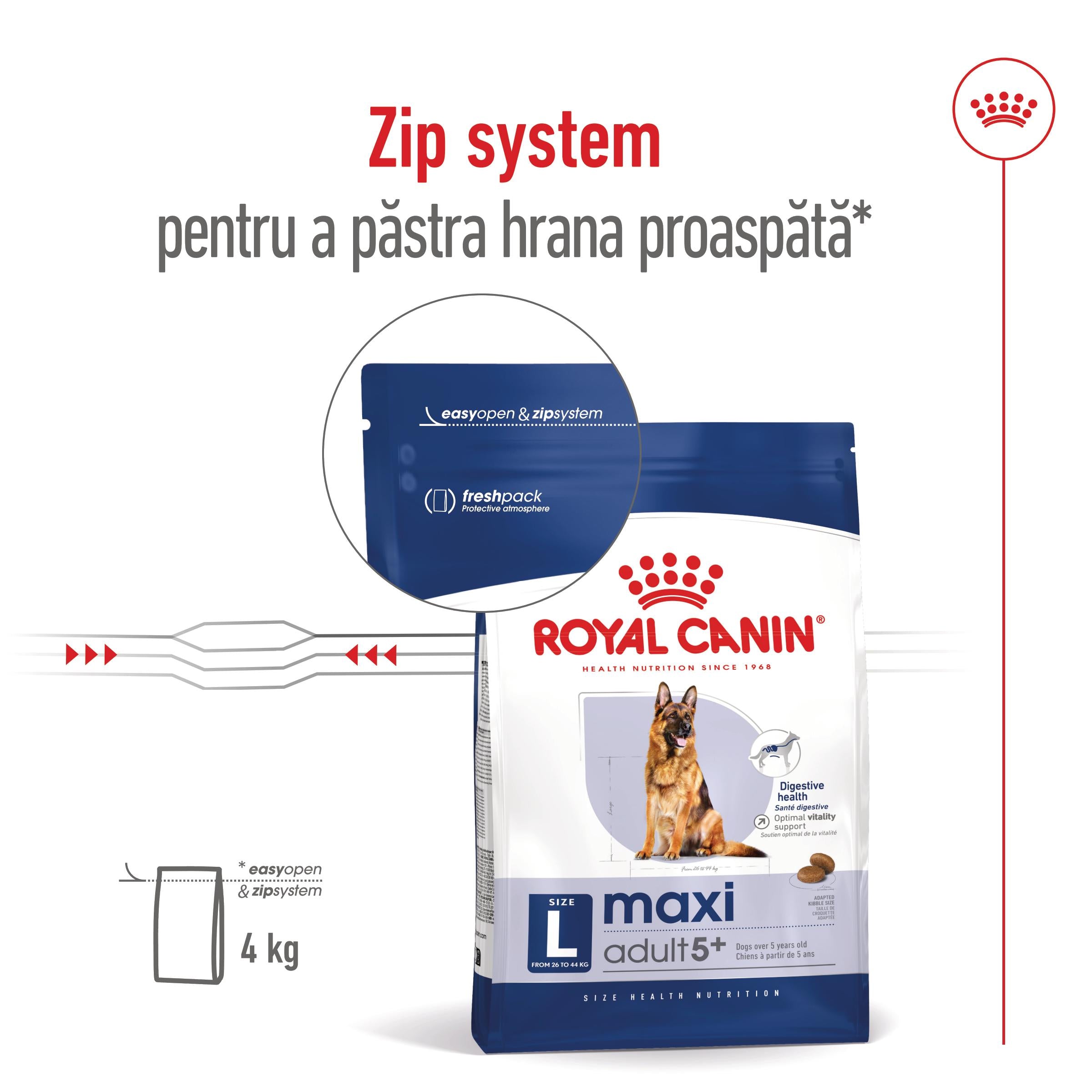 Royal Canin Maxi Adult 5+ hrana uscata caine