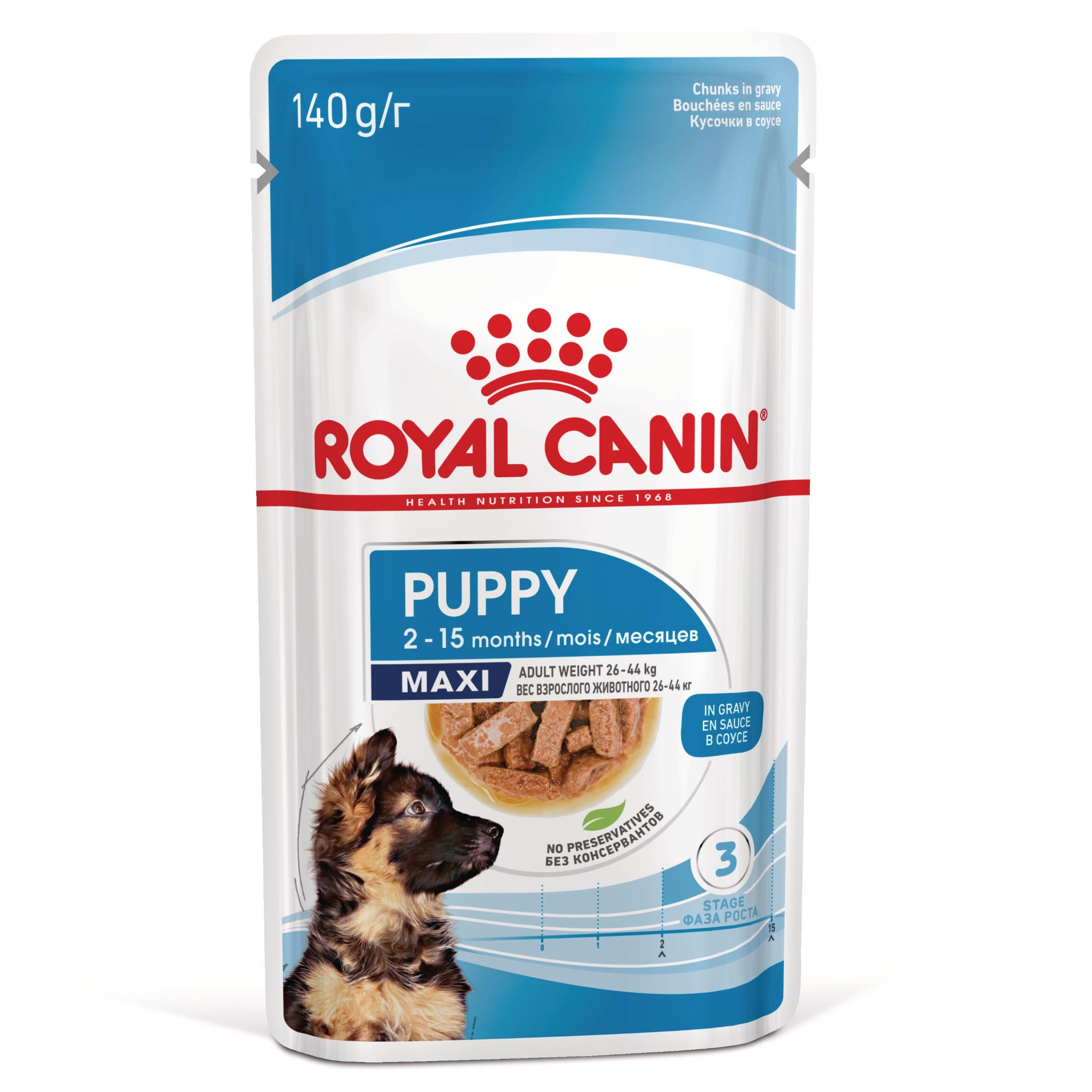 Royal Canin Maxi Puppy hrana umeda caine junior (in sos)