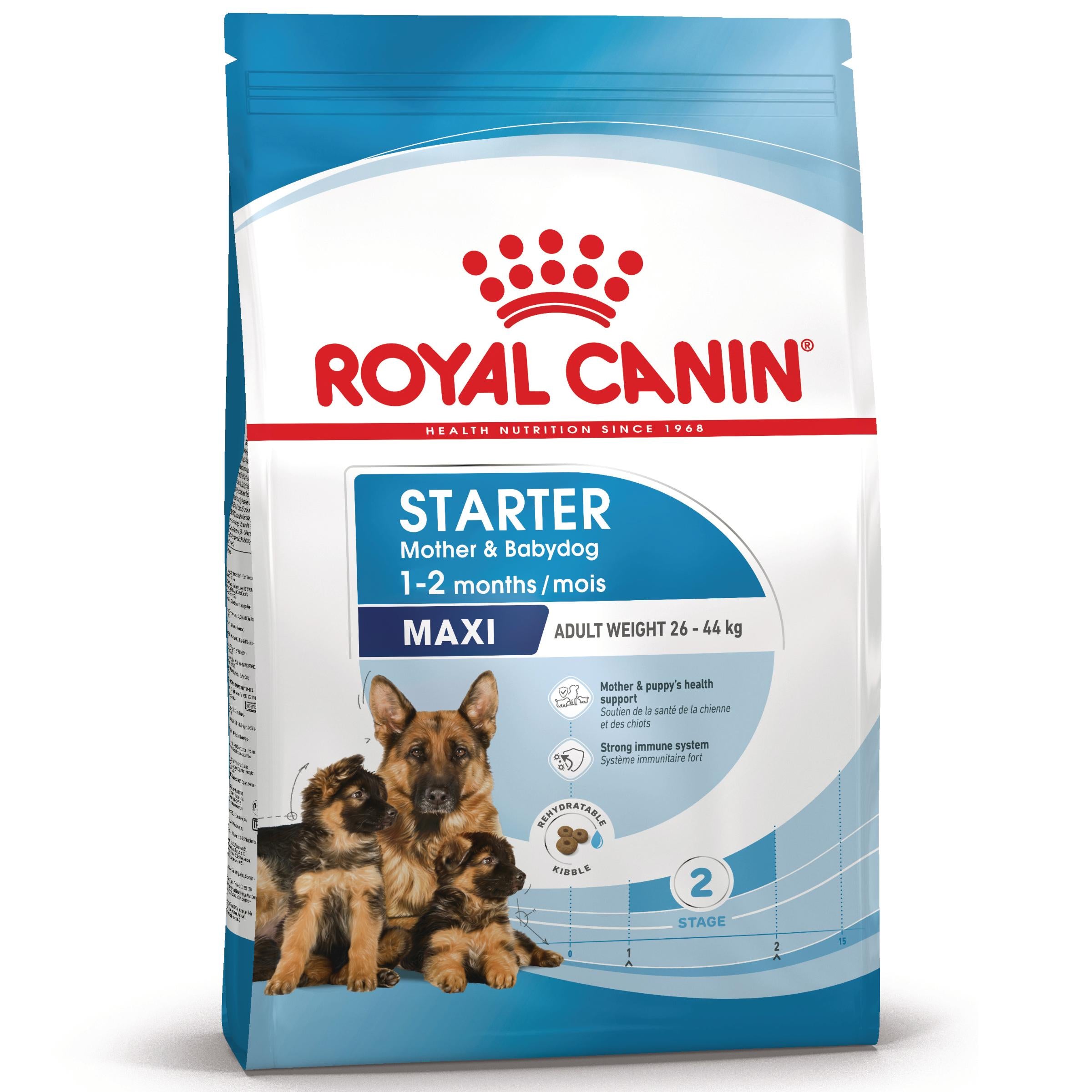 Royal Canin Maxi Starter Mother & Babydog, mama si puiul, hrana uscata caine