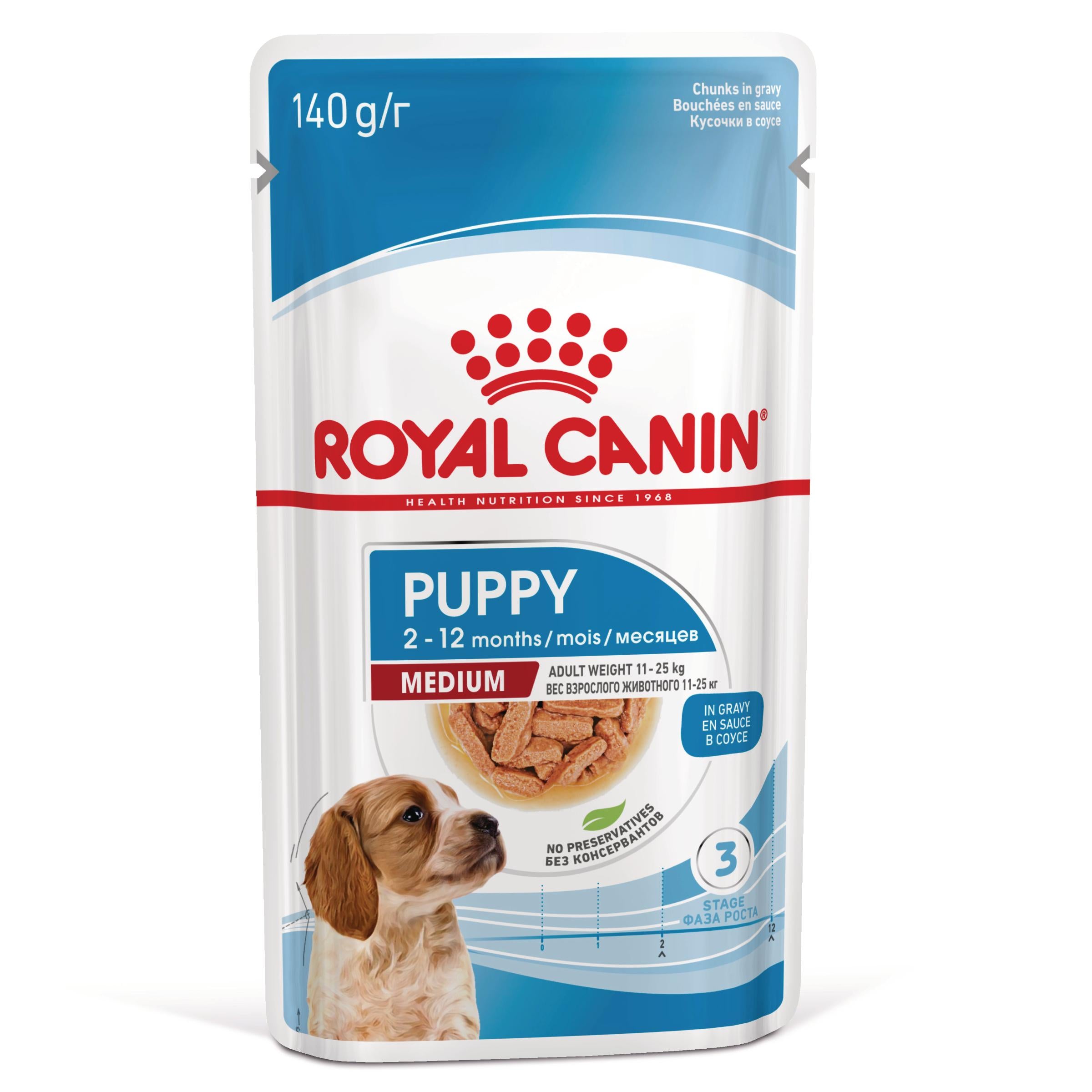 Royal Canin Medium Puppy hrana umeda caine junior (in sos)