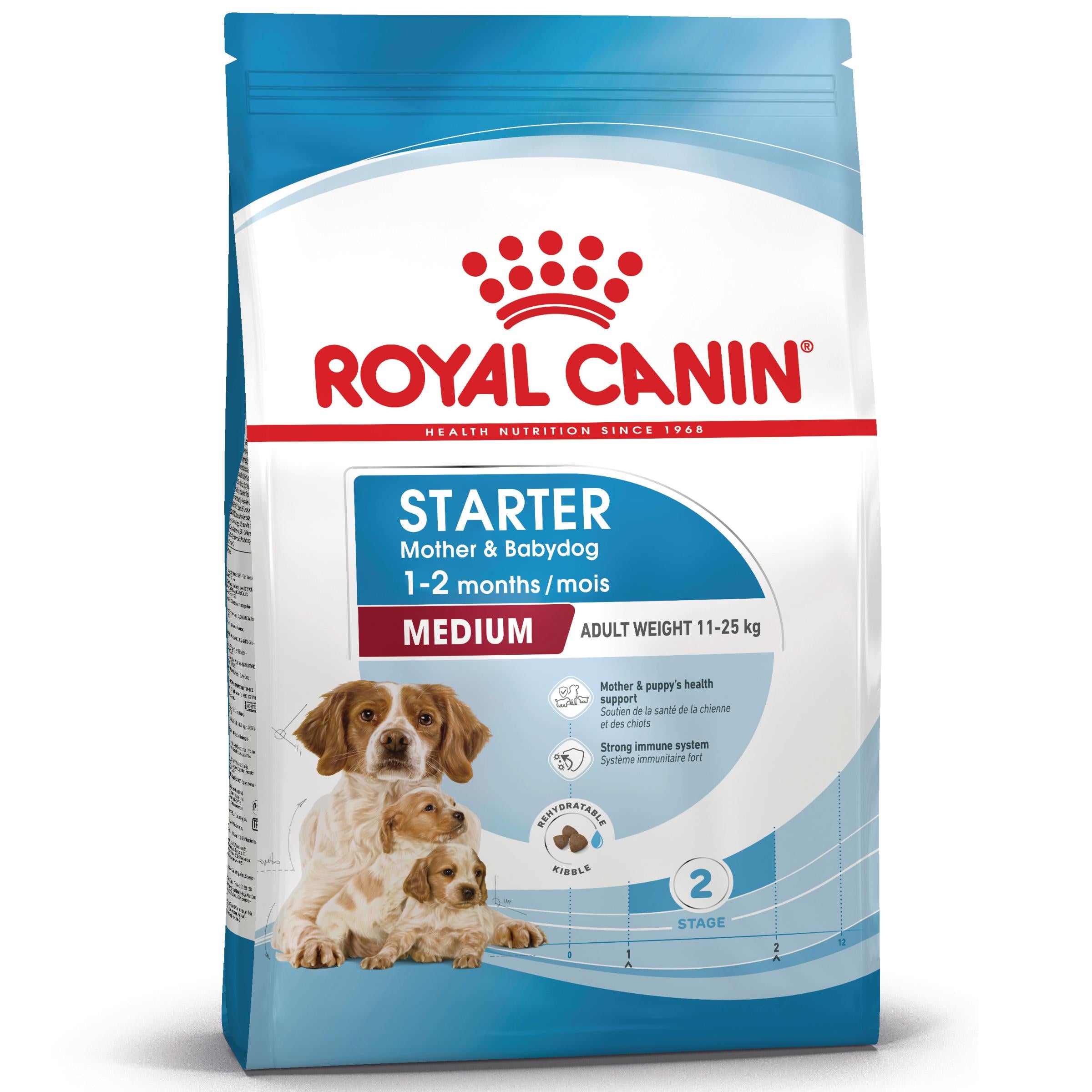 Royal Canin Medium Starter Mother & Babydog, mama si puiul, hrana uscata caine