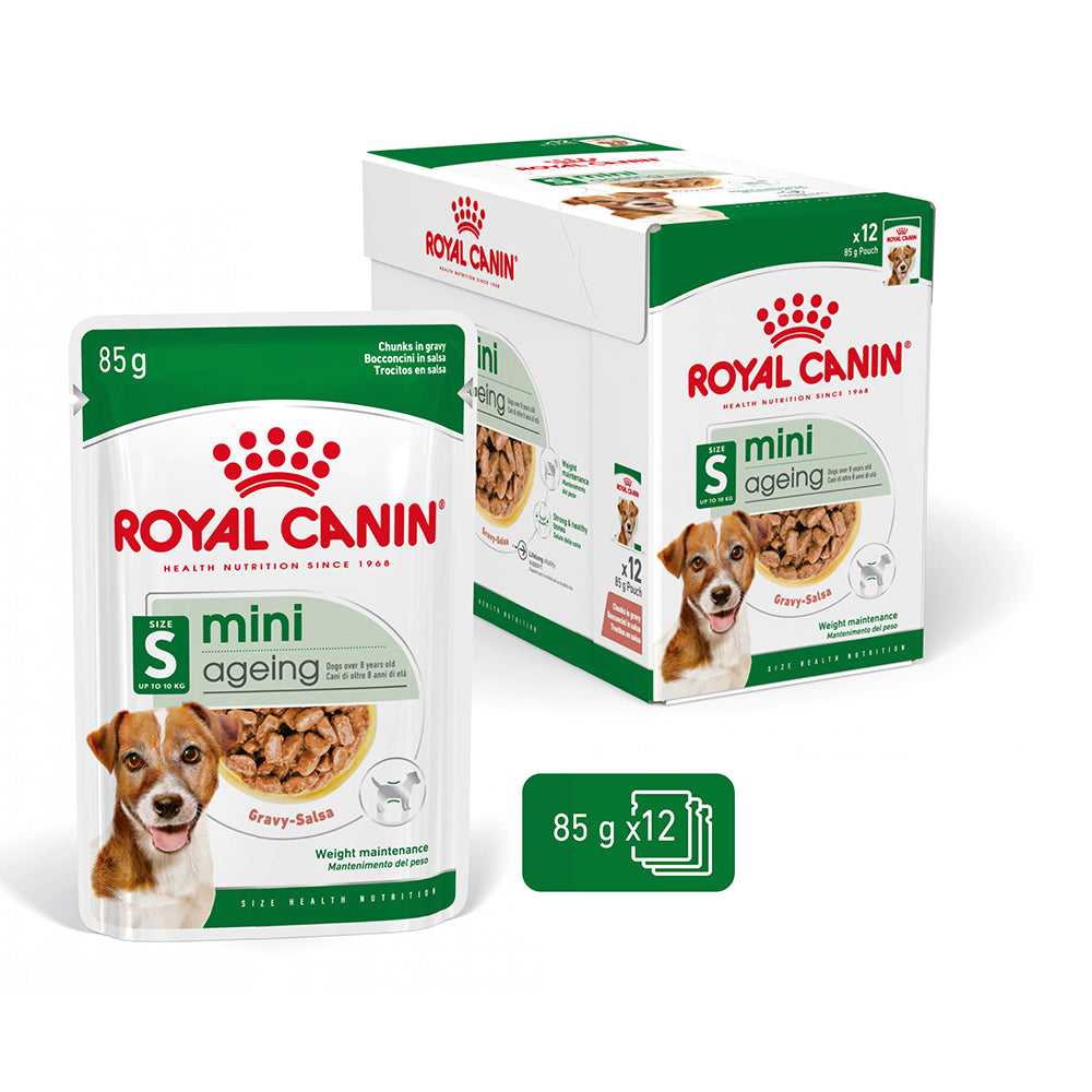 Royal Canin Mini Ageing 12+  hrana umeda caine senior (in sos)