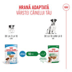 Royal Canin Mini Puppy hrana umeda caine junior (in sos), 85 g