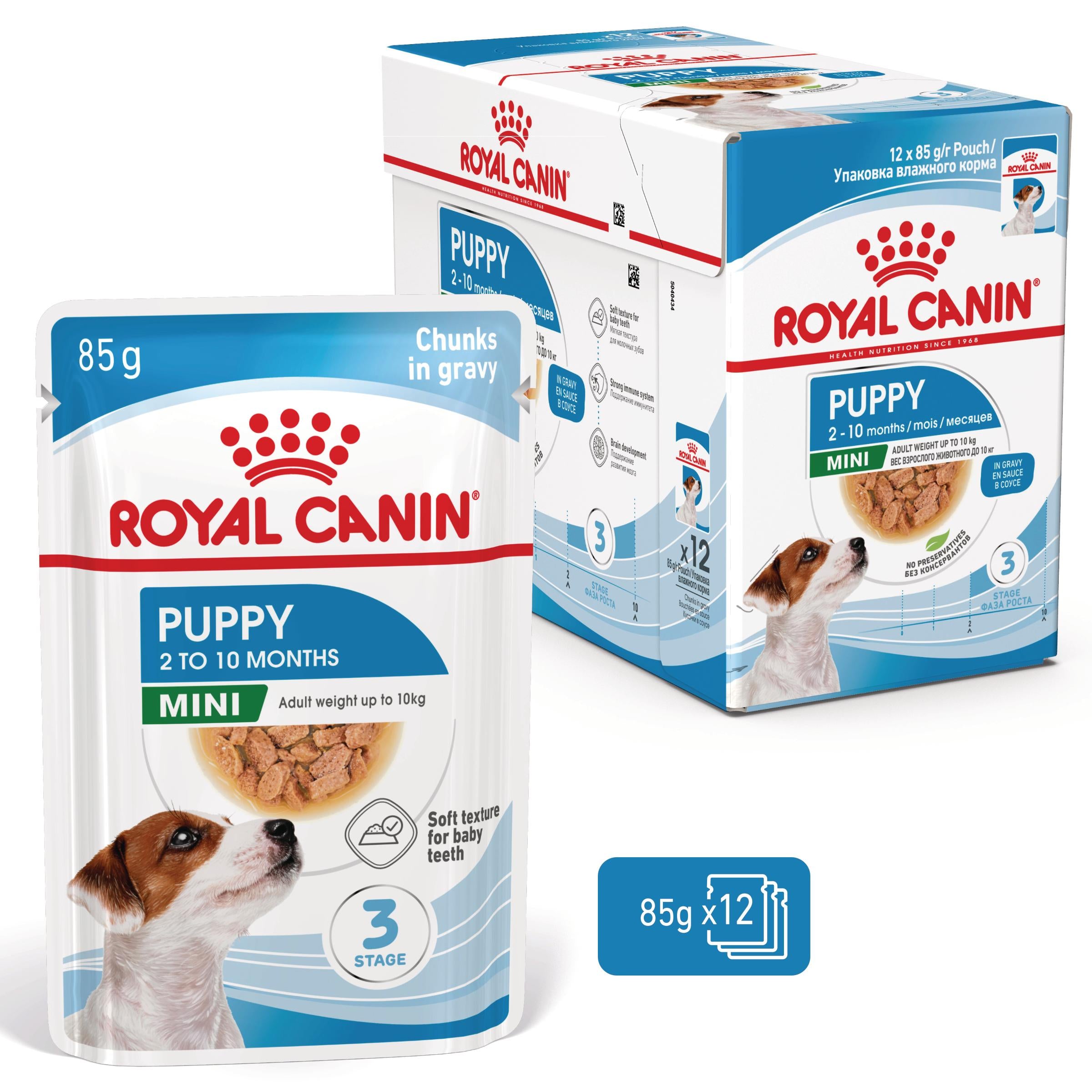 Royal Canin Mini Puppy hrana umeda caine junior (in sos)