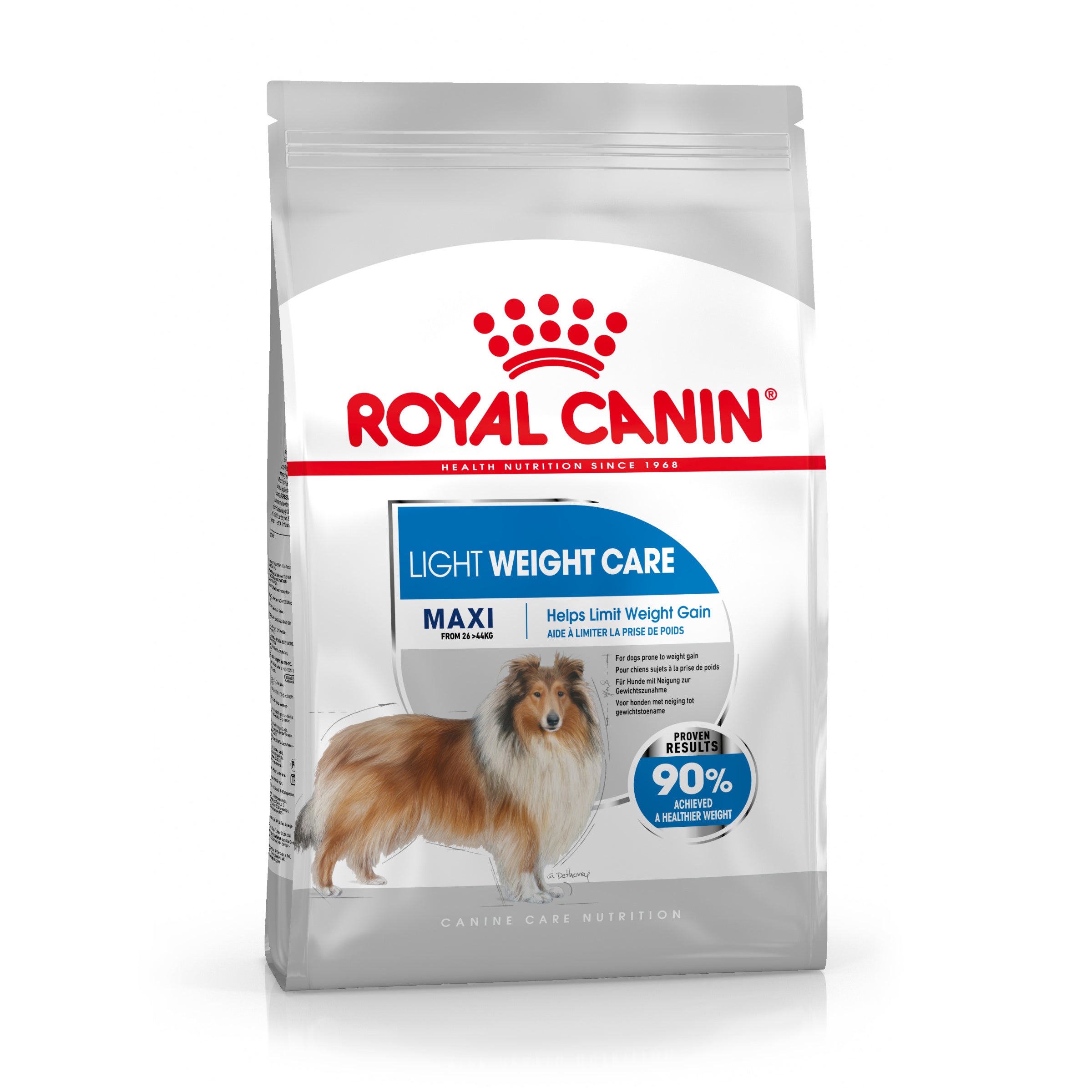 Royal Canin Maxi Light Weight Care Adult hrana uscata caine, limitarea cresterii in greutate, 12 kg