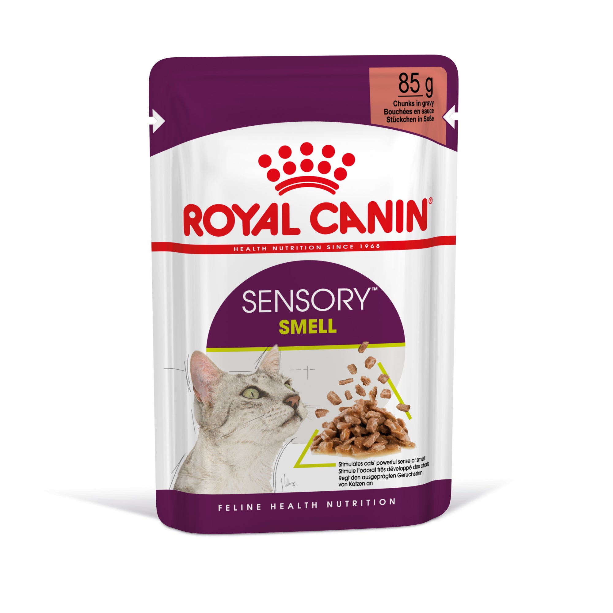 Royal Canin Sensory Smell, hrana umeda pisici, stimularea mirosului (in sos), 85 g