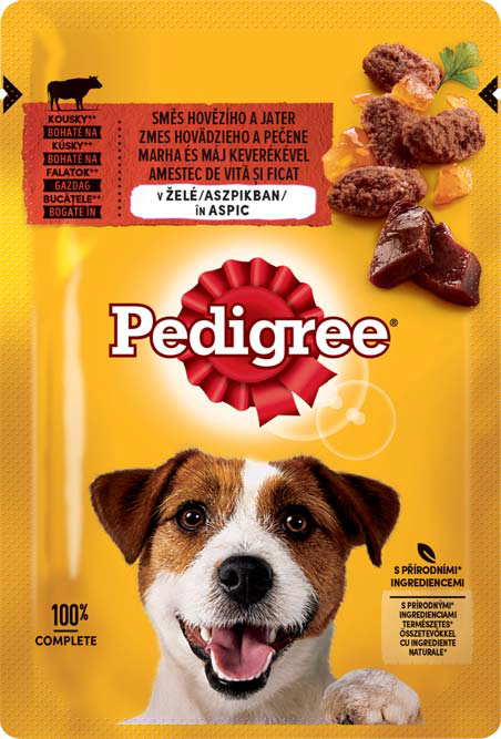 Pedigree Plic Adult cu Vită 100g