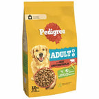 Pedigree Hrană Uscată Câini Adulți – Vită & Legume 12 kg