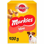 Pedigree Markies Mini – Biscuiți Umpluți cu Măduvă pentru Câini de Talie Mică, 500 g