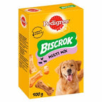 Pedigree Biscrok Multi – Biscuiți Crocanți Asortați pentru Câini, 500 g