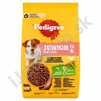 PEDIGREE Junior Mini – Hrană Uscată pentru Cățeluși de Talie Mică, 500 g
